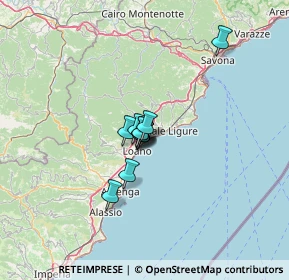 Mappa 17027 Pietra Ligure SV, Italia (6.91)