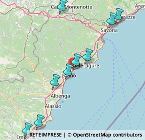 Mappa 17027 Pietra Ligure SV, Italia (26.3175)