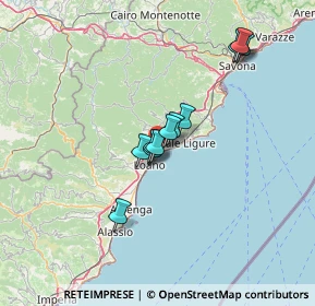 Mappa 17027 Pietra Ligure SV, Italia (10.23)