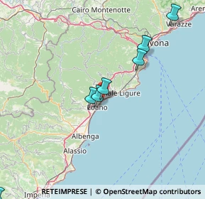 Mappa 17027 Pietra Ligure SV, Italia (28.83364)