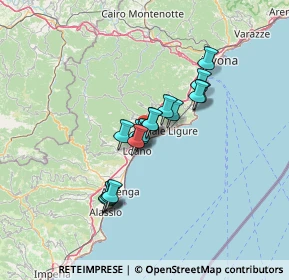 Mappa 17027 Pietra Ligure SV, Italia (9.56)