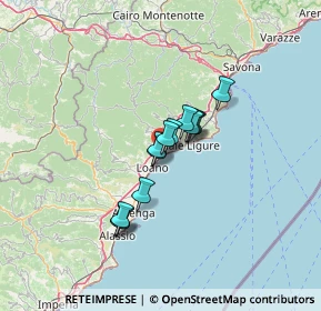 Mappa 17027 Pietra Ligure SV, Italia (8.54077)