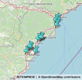 Mappa 17027 Pietra Ligure SV, Italia (11.46)