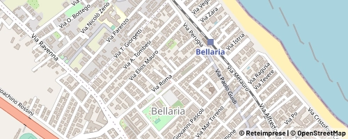 Mappa Bellaria-Igea Marina