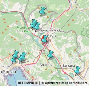 Mappa A12, 19020 Vezzano Ligure SP, Italia (4.51727)