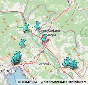 Mappa A12, 19020 Vezzano Ligure SP, Italia (5.62688)