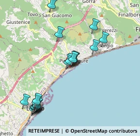Mappa Via Don Giovanni Bado, 17027 Pietra Ligure SV, Italia (2.2235)