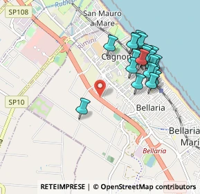 Mappa SS Adriatica, 47814 Bellaria-Igea Marina RN, Italia (0.9495)