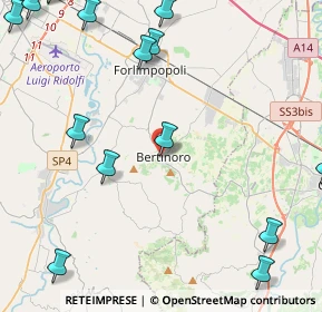 Mappa Piazza della Libertà, 47032 Bertinoro FC, Italia (7.242)