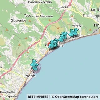 Mappa Via Andrea Basadonne, 17027 Pietra Ligure SV, Italia (1.06462)