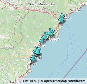 Mappa Via Andrea Basadonne, 17027 Pietra Ligure SV, Italia (11.70462)