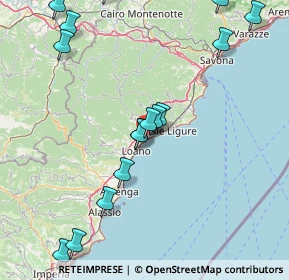 Mappa Via Andrea Basadonne, 17027 Pietra Ligure SV, Italia (19.54938)
