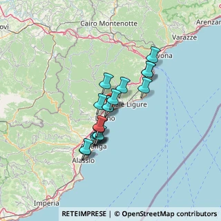 Mappa Via Andrea Basadonne, 17027 Pietra Ligure SV, Italia (10.28316)
