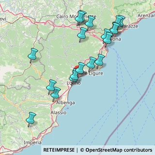 Mappa Via Andrea Basadonne, 17027 Pietra Ligure SV, Italia (17.47895)