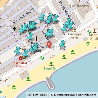 Mappa Piazza Castellino, 17027 Pietra Ligure SV, Italia (0.0636)