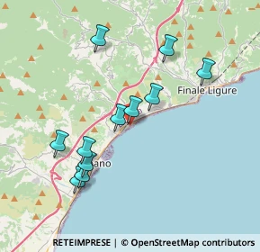 Mappa Piazza Paolo Boselli, 17027 Pietra Ligure SV, Italia (3.65545)
