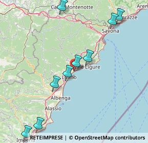 Mappa Lungomare XX Settembre, 17027 Pietra Ligure SV, Italia (26.325)