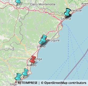 Mappa Lungomare XX Settembre, 17027 Pietra Ligure SV, Italia (21.25615)