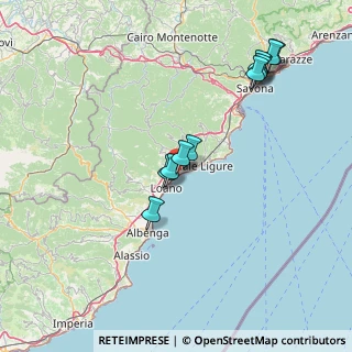 Mappa Lungomare XX Settembre, 17027 Pietra Ligure SV, Italia (15.42182)