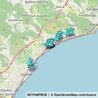 Mappa Lungomare XX Settembre, 17027 Pietra Ligure SV, Italia (0.98538)