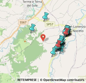 Mappa Via S. Cristoforo, 47016 Predappio FC, Italia (1.78519)