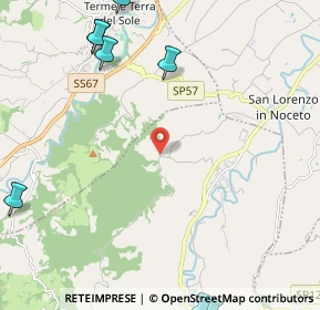 Mappa Via S. Cristoforo, 47016 Predappio FC, Italia (3.64273)