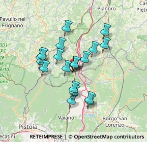 Mappa 40035 Castiglione dei Pepoli BO, Italia (11.0635)