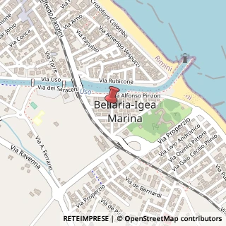 Mappa Via Giosuè Carducci, 18, 47814 Bellaria-Igea Marina, Rimini (Emilia Romagna)