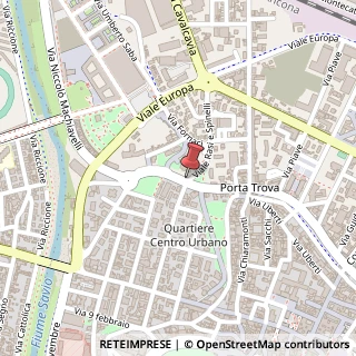 Mappa Via Vittorio Veneto, 7, 47521 Cesena, Forlì-Cesena (Emilia Romagna)