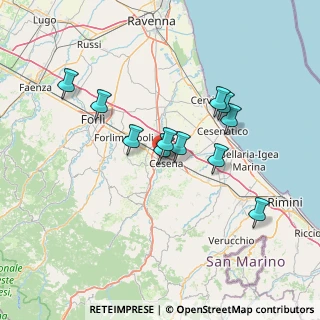 Mappa Via Carlo Cattaneo, 47023 Cesena FC, Italia (12.45636)