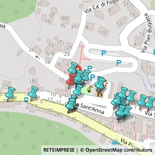 Mappa Parco della Rimembranza, 40035 Castiglione dei Pepoli BO, Italia (0.06667)