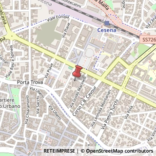 Mappa Via Renato Serra, 15, 47521 Cesena, Forlì-Cesena (Emilia Romagna)