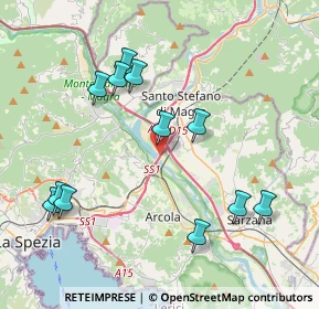 Mappa A15, 19020 Vezzano Ligure SP, Italia (4.3475)