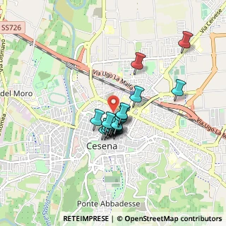 Mappa Via Natale dell'Amore, 47023 Cesena FC, Italia (0.5785)