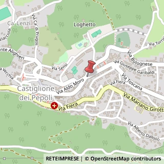 Mappa Via G. Pepoli, 84, 40035 Castiglione dei Pepoli, Bologna (Emilia Romagna)