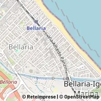 Karte Bellaria-Igea Marina