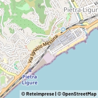 Map Pietra Ligure