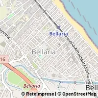 Kartta Bellaria-Igea Marina