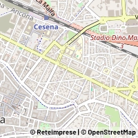 地图 Cesena