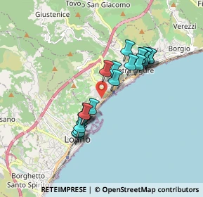 Mappa Via Pinee, 17027 Pietra Ligure SV, Italia (1.5255)