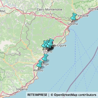 Mappa Via Pinee, 17027 Pietra Ligure SV, Italia (6.21909)
