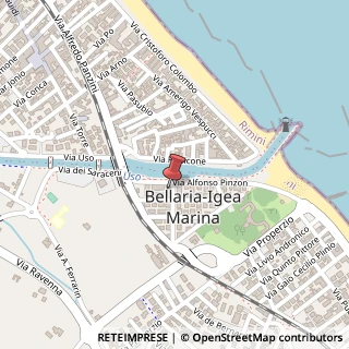 Mappa Via Giosuè Carducci, 6, 47814 Bellaria-Igea Marina, Rimini (Emilia Romagna)