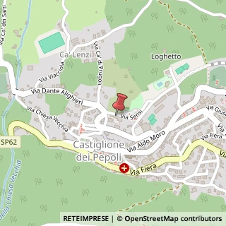 Mappa Via Pia, 40035 Castiglione dei Pepoli, Bologna (Emilia Romagna)