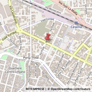 Mappa Viale bovio 485, 47023 Cesena, Forlì-Cesena (Emilia Romagna)
