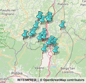 Mappa Via Umberto Nobili, 40035 Castiglione dei Pepoli BO, Italia (10.4455)