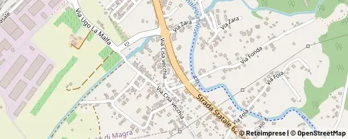 Mappa Santo Stefano di Magra