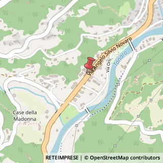 Mappa Via Angelo Silvio Novaro, 94, 12078 Ormea, Cuneo (Piemonte)