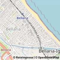 Map Bellaria-Igea Marina