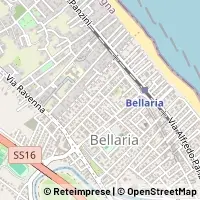 Hartă Bellaria-Igea Marina