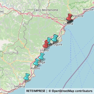 Mappa Via Cristoforo Accame, 17027 Pietra Ligure SV, Italia (15.40091)